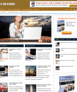 Get a Job in Dubai Website