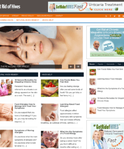 Get Rid of Hives Website