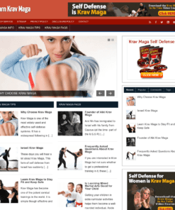 Learn Krav Maga Website
