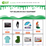 Golf Equipment Website