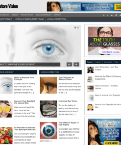 Restore Vision Website