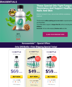 KERASSENTIALS Landing Page Website
