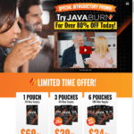 Java Burn Landing Page Website