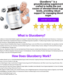 Glucoberry Landing Page Website