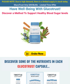 Glucotrust Landing Page Website