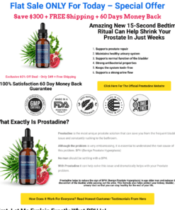 Prostadine Landing Page Website