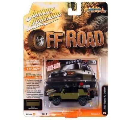 Johnny Lightning Toyota FJ Cruiser 2007 Green JLSP361 A 1/64