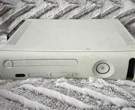 Original Microsoft XBox 360 System CONSOLE ONLY WHITE - TESTED Read Description