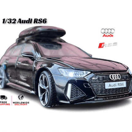 1:32 Audi RS6 Avant Alloy Station Wagon Model  Sports Toy Car