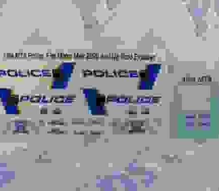 MTA NY Police 1:64 Water Slide Decals Fits GL '20 & Up Explorer. New for 2024