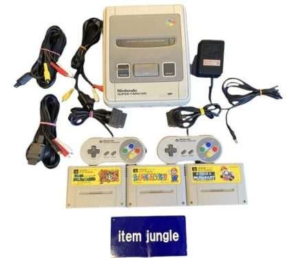 Super Famicom  SFC SNES mario game Nintendo console Japanese region