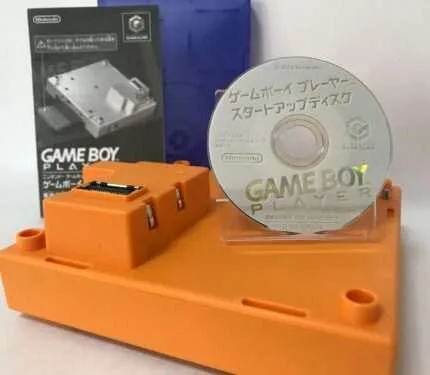 Nintendo GameBoy Player for GameCube Console w/Startup Disc MultiColor GC NTSC-J