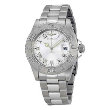Invicta Pro Diver Silver Dial Stainless Steel Men's Watch 12819