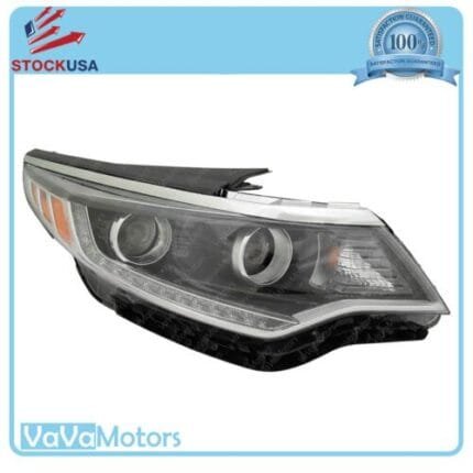 Fit 2016 2017 Kia Optima Dual Projector Halogen w LED Headlight Right 92102D5080