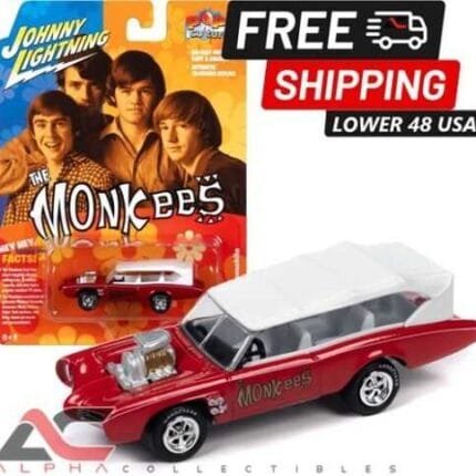 JOHNNY LIGHTNING JLSP344 1:64 THE MONKEES MONKEEMOBILE