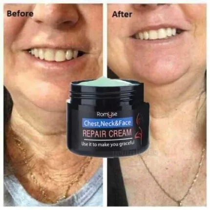 Face Neck Firming Cream Double Chin Reducer Anti-Wrinkle Tightening Smoothing US