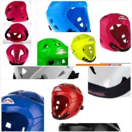 TOP TEN AVANTGARDE Combat Sports ITF WKF MMA BOXING Headgear HEAD GUARD  2 Strap