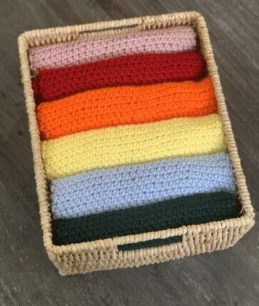 Handmade crochet baby blanket/ Stroller Swaddle