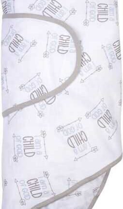 Miracle Blanket Baby Sleep Wearable Swaddle Wrap for Newborn Infant Child of God