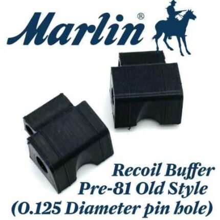 2x Old Style Pre-81 Marlin Recoil Buffer (0.125 Diameter Pin hole) New Soft TPU