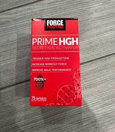 Prime HGH Secretion Activator Force Factor 75 Capsules 10/24 EXP