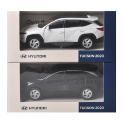 Tucson 2020 Hyundai Motors Mini Car Diecast 1:38 Scale Toy 2 Color