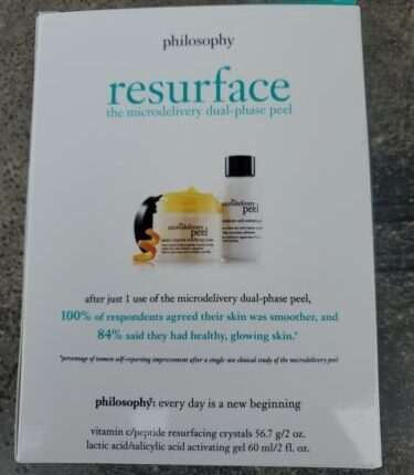philosophy microdelivery resurfacing peel-New In Box-2 Oz Each