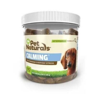 Calming Behavior and Anxiety Support Chews for Dogs and Cat,Chicken Liver Flavor