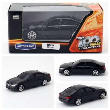 1:64 BMW M550i Sedan Diecast Model Car Kids Toys Gifts Collection for Men Black