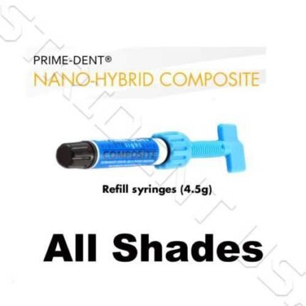 Prime Dent Light Cure Nano Hybrid Composite Dental Resin - 4.5 g  All Shades