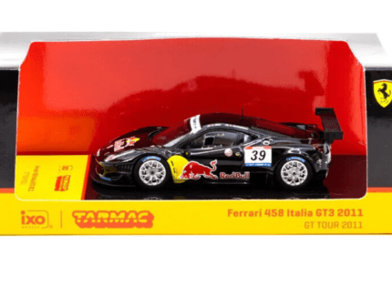 Tarmac Works HOBBY64 Ferrari 458 Italia GT3 - 2011 GT Tour 1:64 Diecast Car
