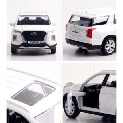 Hyundai Motor Diecast 1:38 Scale Palisade Mini Car Miniature Display Toy 2color