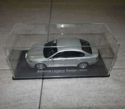 Subaru Legacy Sedan 2003 Silver 1/43 Scale Box  Display Diecast vol 93 Mini Car