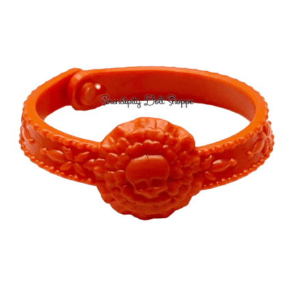 MONSTER HIGH SKELITA CALAVERAS ART CLASS DOLL OUTFIT REPLACEMENT ORANGE BELT