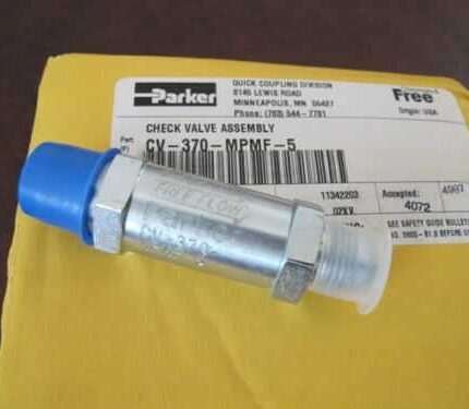Parker CV-370-MPMF-5 Free Flow Check Valve NEW