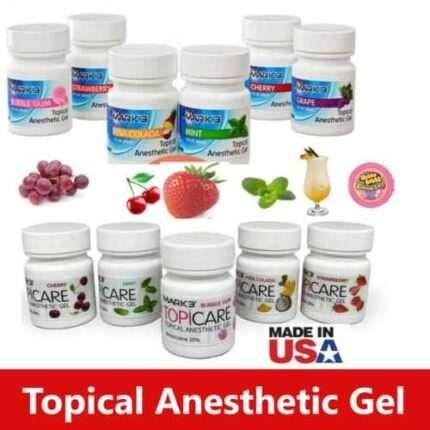 Dental Topical Anesthetic Gel 1oz Jar, Made in USA, Exp 09/2026