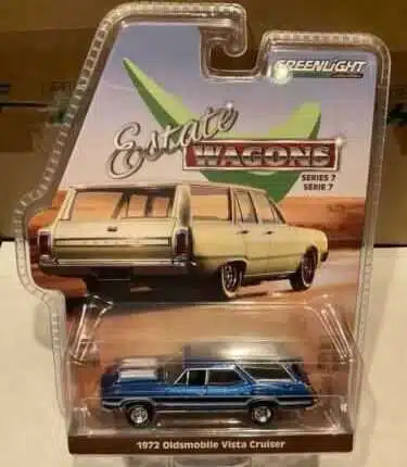 Greenlight Estate Wagons series 1972 Oldsmobile Vista Cruiser 442 Tribute Wagon