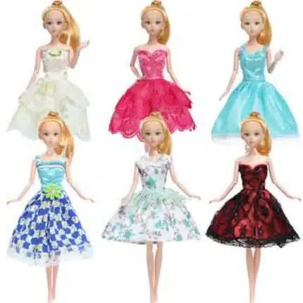 Leisure Summer Short Skirt Dress Outfits For 1/6 Doll Clothes Set Accessories